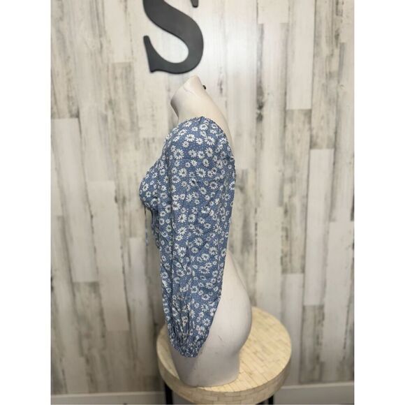 Wild fable blue blouse - Picture 4 of 9